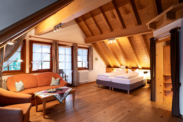 Die G�stezimmer sind behaglicher R�ckzugsort � Naturparkhotel Schwarzwaldhaus